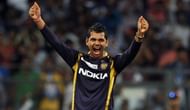 Sunil Narine, pictured, may replace fast bowler Kemar Roach